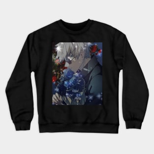 Gojo Roses Aesthetic Crewneck Sweatshirt